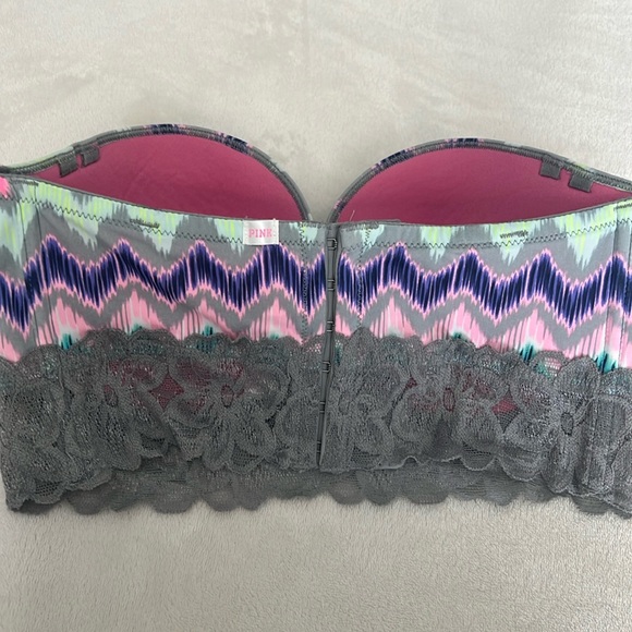 Victoria’s Secret pink strapless bra - Picture 2 of 3